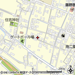 福岡県柳川市大和町中島1503周辺の地図