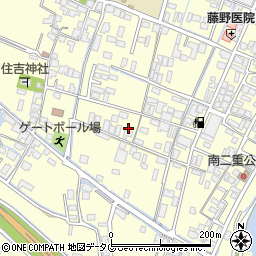 福岡県柳川市大和町中島1501周辺の地図