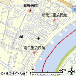 福岡県柳川市大和町中島1321周辺の地図