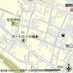 福岡県柳川市大和町中島1513周辺の地図
