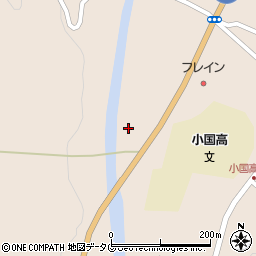 阿蘇火ノ国　レッカー橋本車体整備周辺の地図