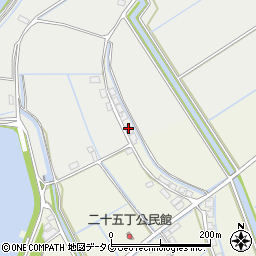 福岡県柳川市大和町明野1683周辺の地図