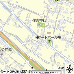 福岡県柳川市大和町中島1749周辺の地図