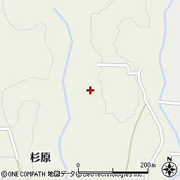 大分県大分市杉原233周辺の地図