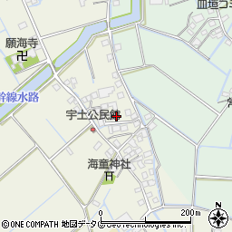 福岡県柳川市大和町皿垣開231周辺の地図