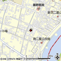 福岡県柳川市大和町中島1469周辺の地図