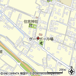 福岡県柳川市大和町中島387周辺の地図
