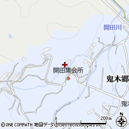 長崎県東彼杵郡波佐見町鬼木郷167周辺の地図