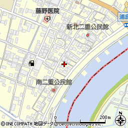 福岡県柳川市大和町中島1319周辺の地図