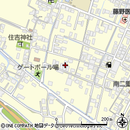 福岡県柳川市大和町中島1506周辺の地図