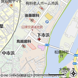 大分県臼杵市下市浜804周辺の地図