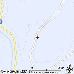 熊本県山鹿市鹿北町岩野1228周辺の地図