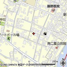 福岡県柳川市大和町中島1497周辺の地図