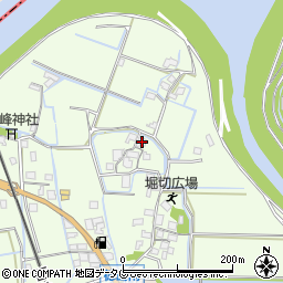 福岡県みやま市高田町徳島161周辺の地図