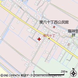 福岡県柳川市大浜町775周辺の地図
