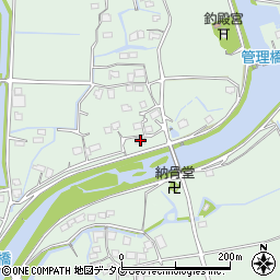 福岡県みやま市瀬高町太神2590周辺の地図