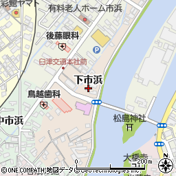 大分県臼杵市下市浜805周辺の地図