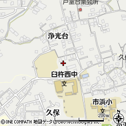 大分県臼杵市浄光台564周辺の地図