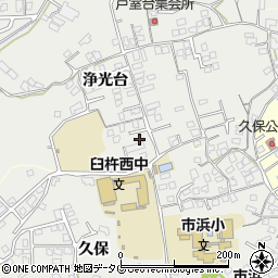 大分県臼杵市浄光台556-6周辺の地図