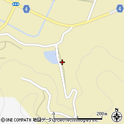 愛媛県宇和島市津島町岩渕甲-1663-1周辺の地図
