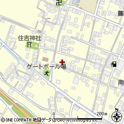 福岡県柳川市大和町中島1517周辺の地図