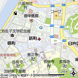 大分県臼杵市新町636周辺の地図