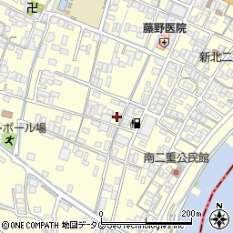 福岡県柳川市大和町中島1466周辺の地図