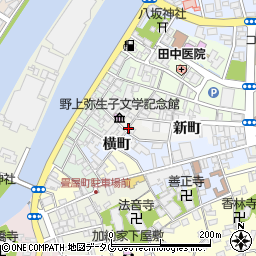 大分県臼杵市浜町周辺の地図