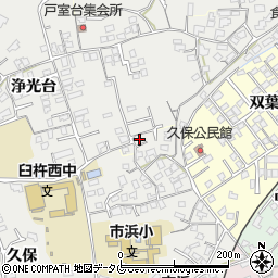 大分県臼杵市久保455-1周辺の地図