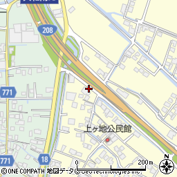福岡県柳川市大和町中島1954周辺の地図