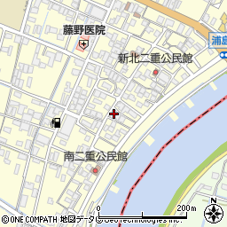 福岡県柳川市大和町中島1309周辺の地図