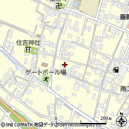 福岡県柳川市大和町中島1516周辺の地図