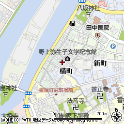 小手川酒造周辺の地図