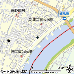 福岡県柳川市大和町中島1300周辺の地図