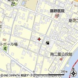 福岡県柳川市大和町中島1465周辺の地図