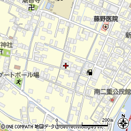 福岡県柳川市大和町中島1462周辺の地図
