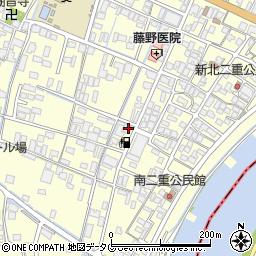 福岡県柳川市大和町中島1471周辺の地図