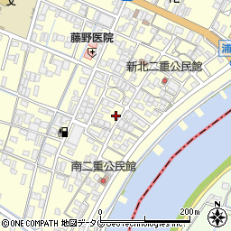 福岡県柳川市大和町中島1375周辺の地図