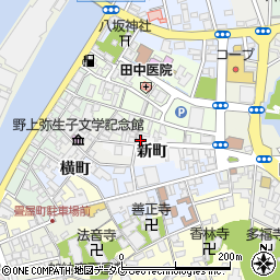 大分県臼杵市新町646-1周辺の地図