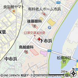 大分県臼杵市下市浜701周辺の地図