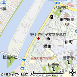 大分県臼杵市掛町周辺の地図