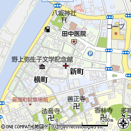 大分県臼杵市新町577-1周辺の地図