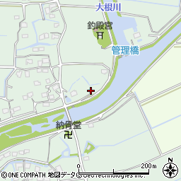 福岡県みやま市瀬高町太神2718周辺の地図