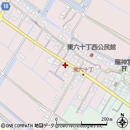 福岡県柳川市大浜町781周辺の地図