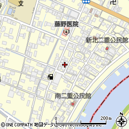 福岡県柳川市大和町中島1396周辺の地図