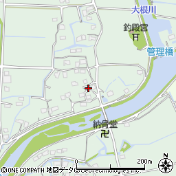 福岡県みやま市瀬高町太神2597周辺の地図