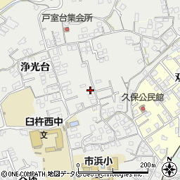 大分県臼杵市浄光台552-2周辺の地図