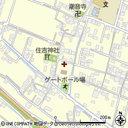 福岡県柳川市大和町中島382周辺の地図
