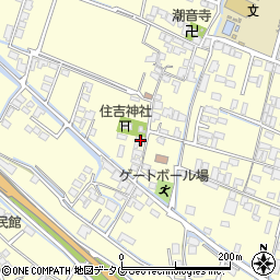 福岡県柳川市大和町中島363周辺の地図