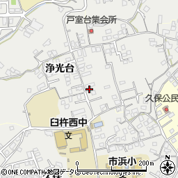 大分県臼杵市浄光台591周辺の地図
